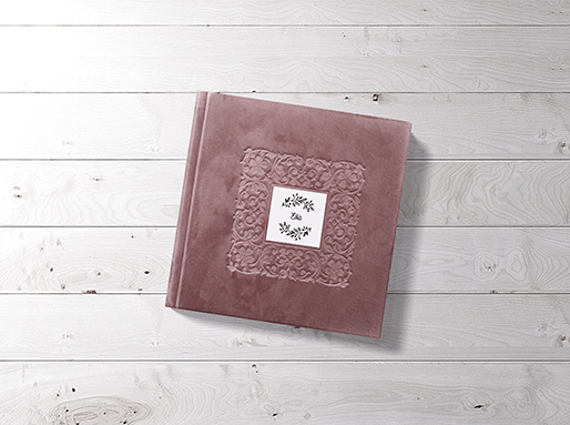 Фотокнига з велюровою обкладинкою